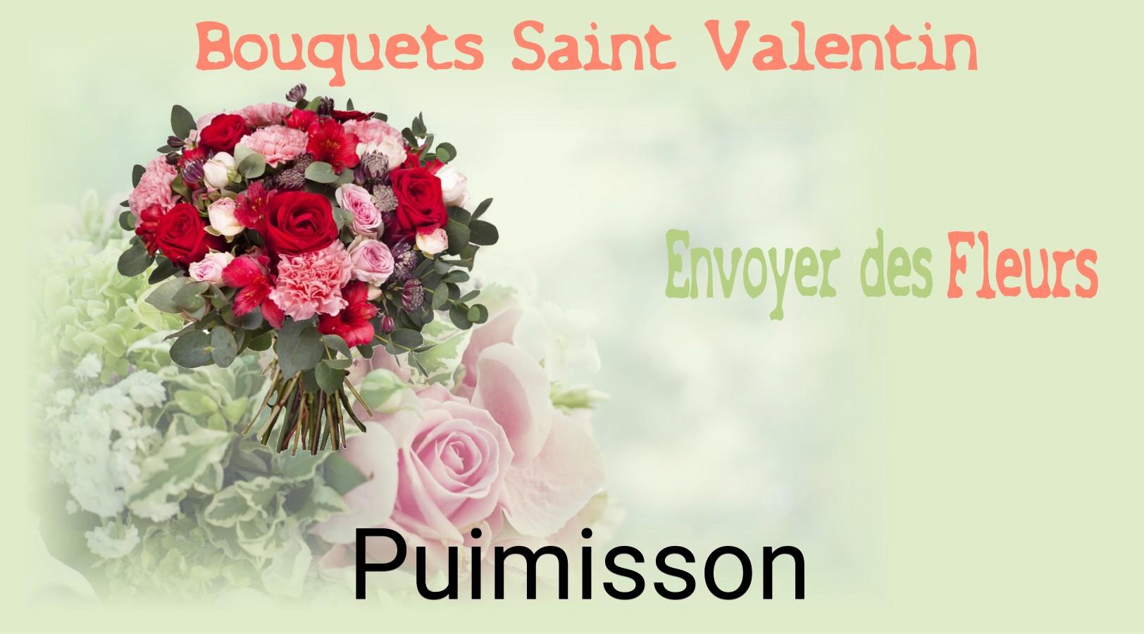 Roses de Saint-Valentin livrées à Puimisson